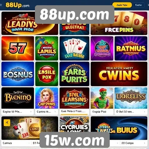 88up.com oferece diversidade em jogos de cassino